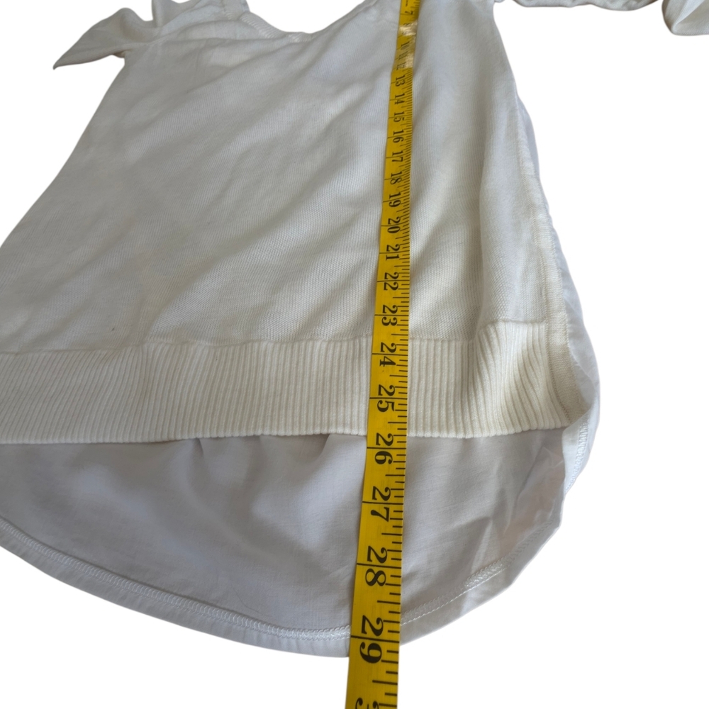 Lululemon Unity PulloverHeathered White /Ivory 4-6 - image 13